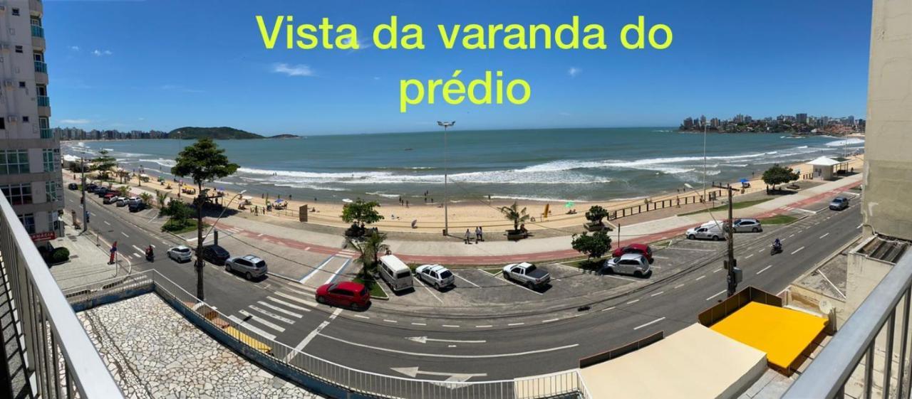 Apartamento Vista Mar 209 - 2 Quartos - Praia Do Morro - Predio Frente Mar - Varanda Com Vista Mar - Elevador - Atravessou A Avenida, Ja Esta Na Praia - Com Garagem - Internet 瓜拉派瑞 外观 照片